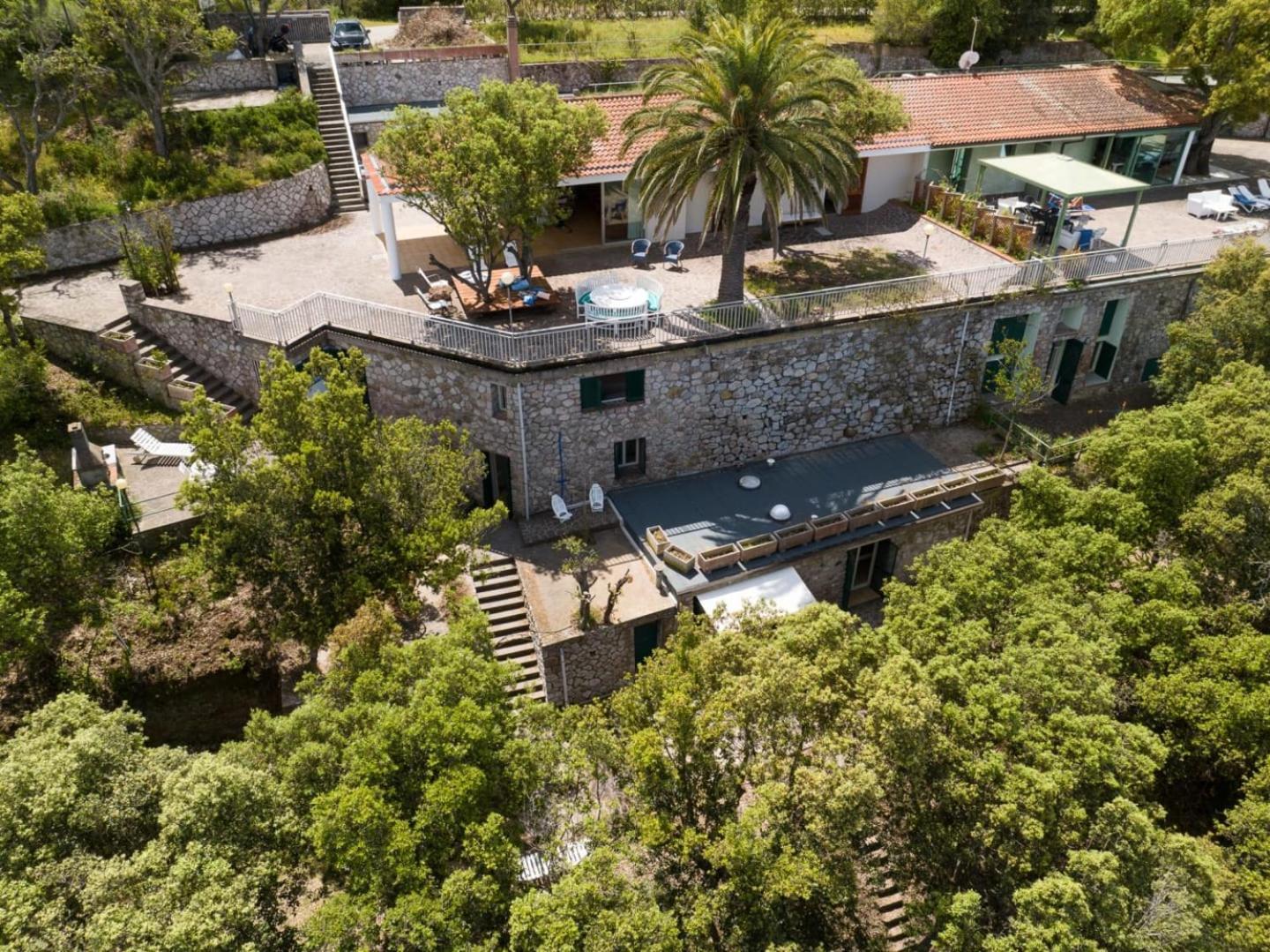 Casa William - Villa E 2 Dependance Porto Azzurro Bagian luar foto